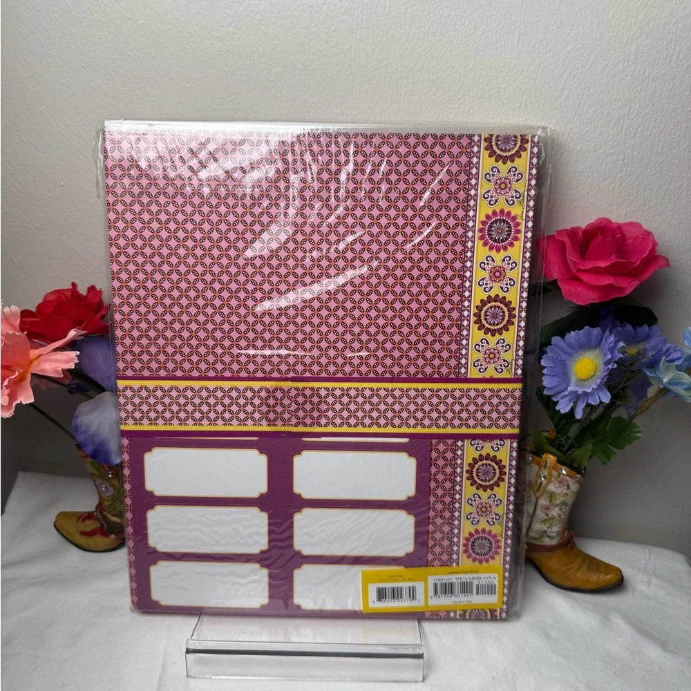 NWT Vera Bradley Bali Gold Pocket Folders Retired Rare